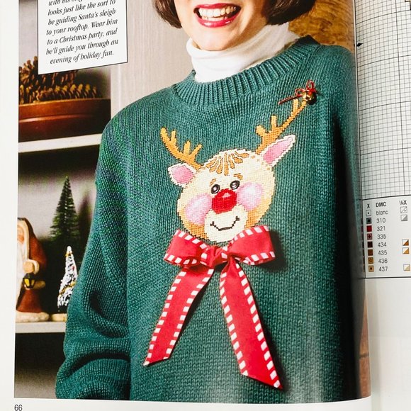 Big Book of Christmas Quickies - Leisure Arts 250+ Cross Stich Patterns - Picture 4 of 11